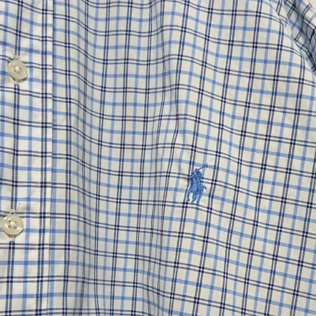 Ralph Lauren(ラルフローレン)の希少 サイズ ラルフローレン 刺繍 ロゴ ビックサイズ 長袖  シャツ メンズのトップス(シャツ)の商品写真