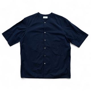 LEMAIRE - LEMAIRE ルメール Collarless SHIRT ノーカラーシャツ