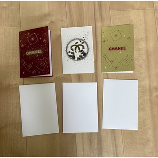 CHANEL - シャネル　ホリデー限定　カード　3種　3枚　セット