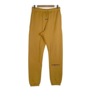 ESSENTIALS エッセンシャルズ リフレクティブプリント スウェットパンツ マスタード Size XS(その他)