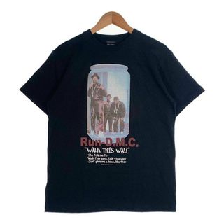 Ricky Powell リッキーパウエル RUN DMC ランディーエムシー フォトプリント Tシャツ Walk This Way ブラック Size M(Tシャツ/カットソー(半袖/袖なし))