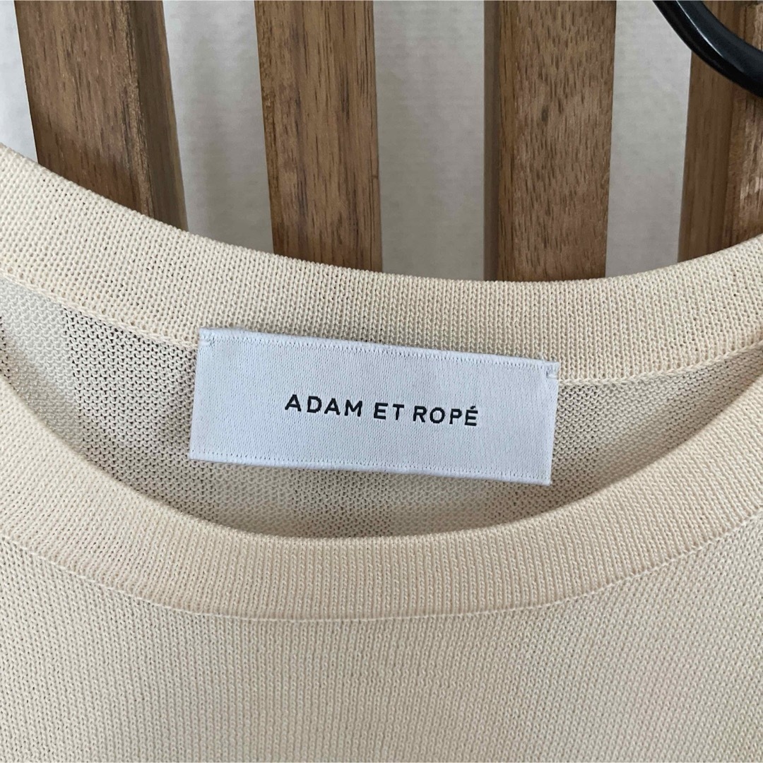 Adam et Rope'(アダムエロぺ)のアダムエロペ  ノースリーブカットソー レディースのトップス(カットソー(半袖/袖なし))の商品写真