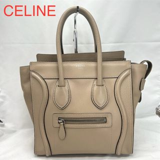 celine - CELINE セリーヌ ラゲージ マイクロショッパー スリ　トートバッグ