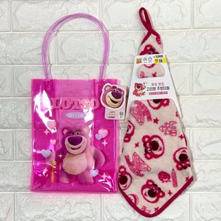 《新品》韓国ダイソー　LOTSO　ロッツォ　　2点セット　(ゲームキャラクター)