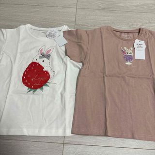 anyFAM - 新品　エニィファム　うさぎ　Tシャツ　しろくまTシャツ