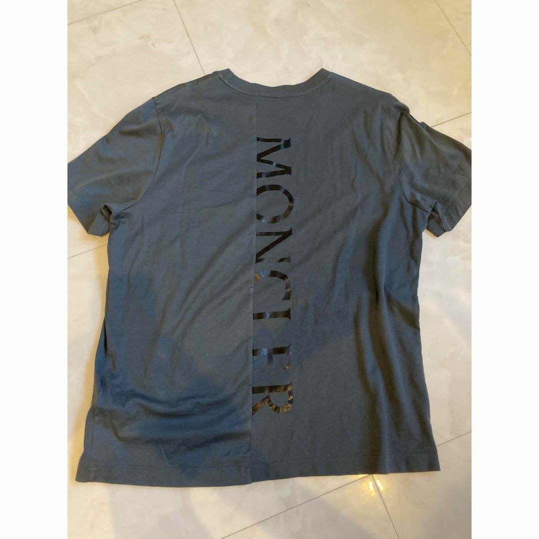 サイズS】モンクレール MONCLER 半袖Tシャツ グレー マウレスロゴ サイズS】モンクレール MONCLER 半袖Tシャツ グレー マウレスロゴ
