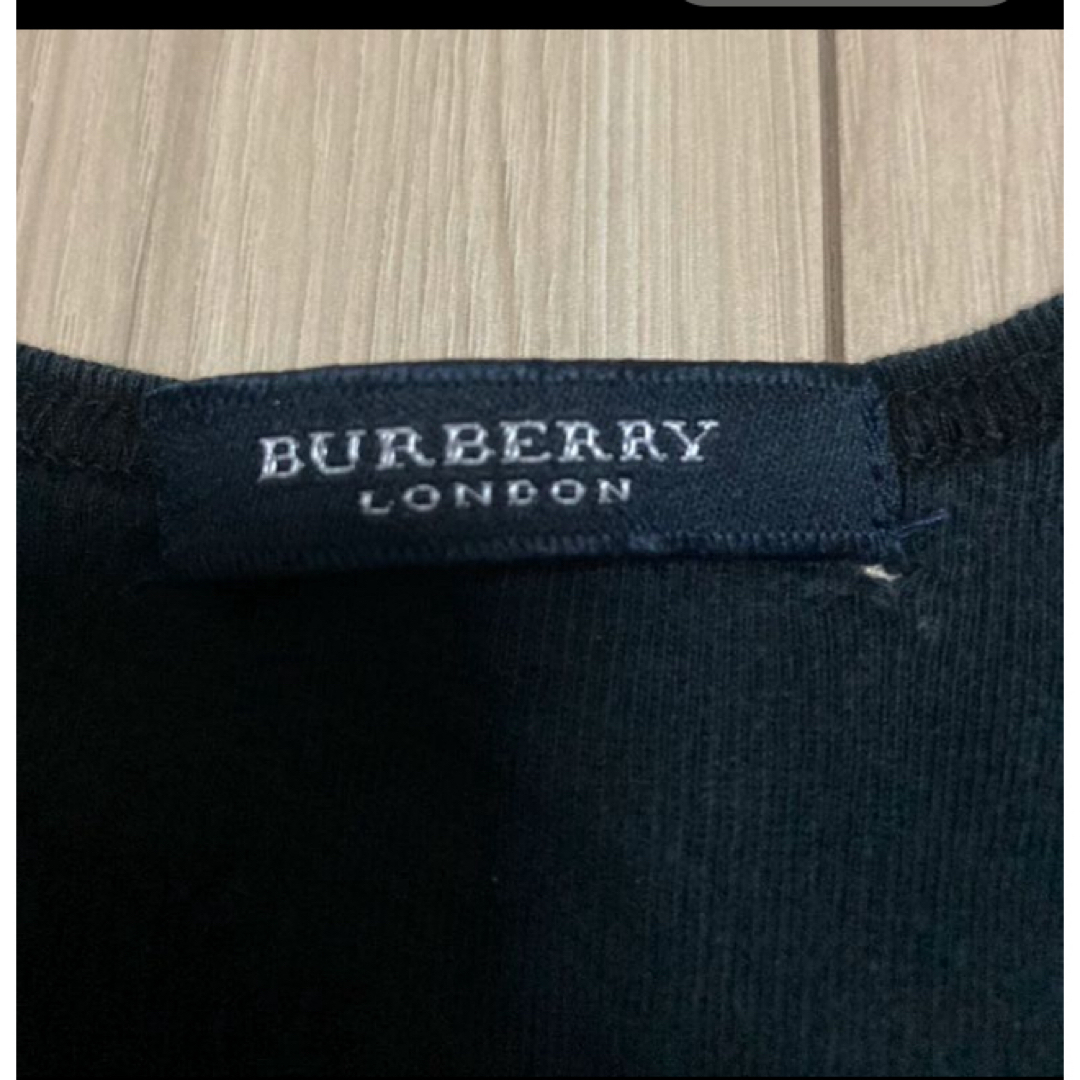 BURBERRY BLACK LABEL(バーバリーブラックレーベル)のバーバリーブラックコットンタンク メンズのトップス(Tシャツ/カットソー(半袖/袖なし))の商品写真