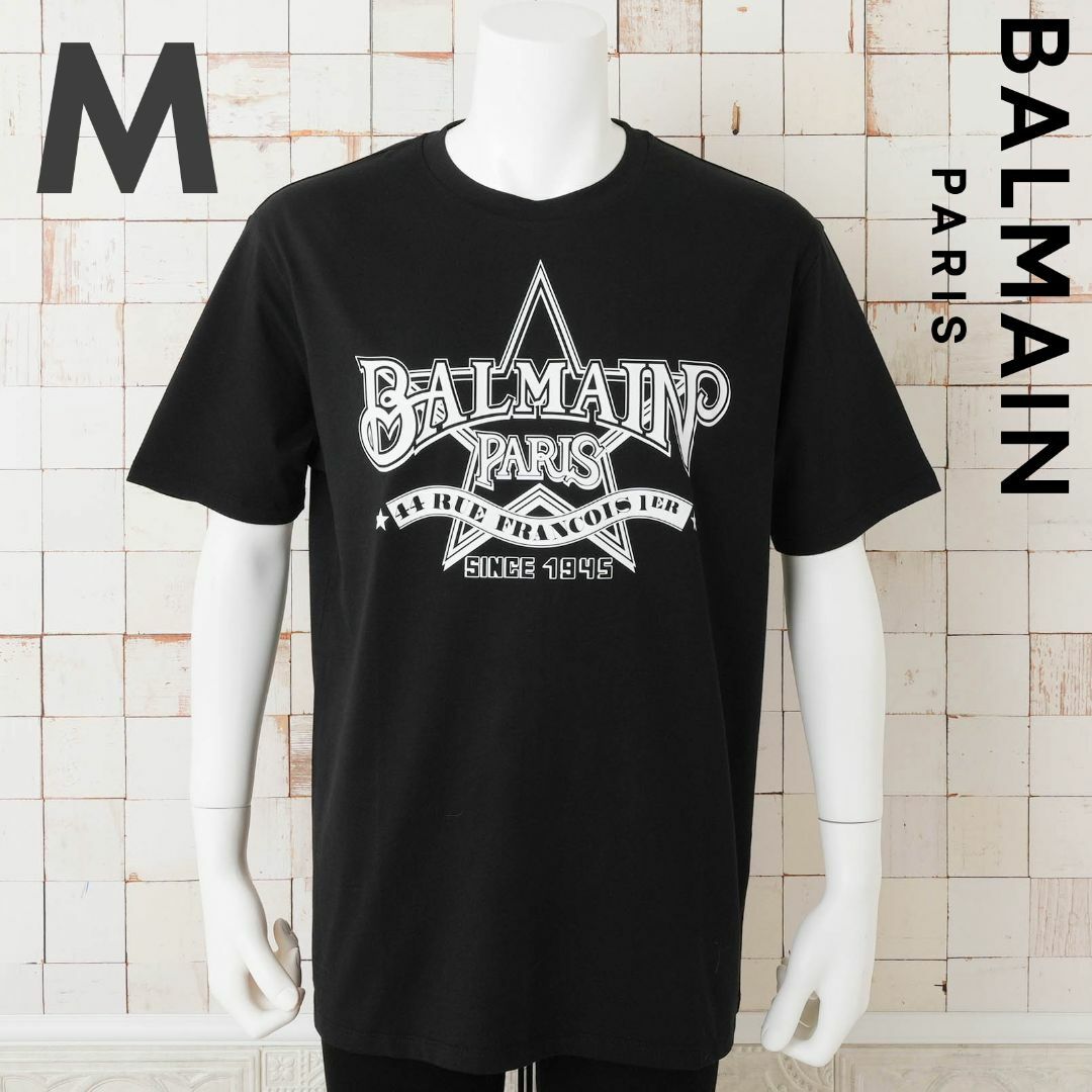 BALMAIN(バルマン)の新品 Balmain スター Tシャツ M メンズのトップス(Tシャツ/カットソー(半袖/袖なし))の商品写真