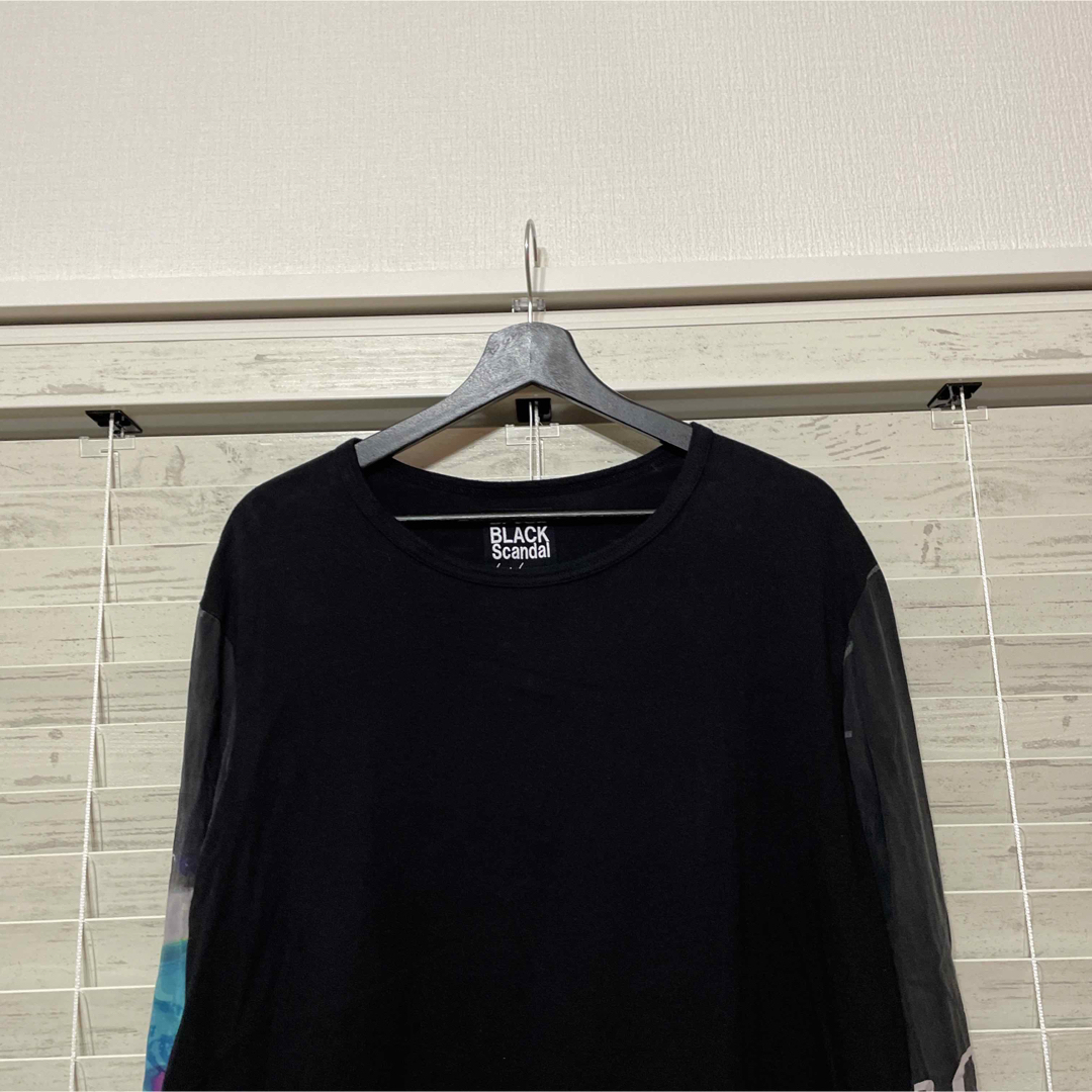 BLACK SCANDAL Yohji yamamoto 長袖カットソー トップス BLACK SCANDAL Yohji yamamoto 長袖カットソー トップス