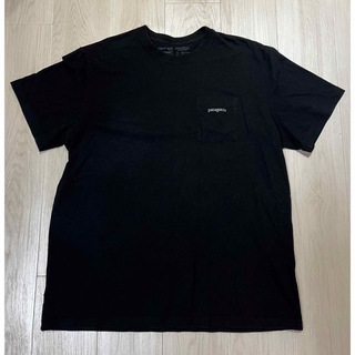 パタゴニア 半袖ポケットTシャツ ブラック XLサイズ