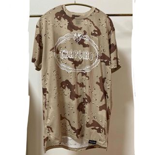 【トラップロード】 Tシャツ TRAP LORD CAMO 【L】 迷彩柄 中古(Tシャツ/カットソー(半袖/袖なし))