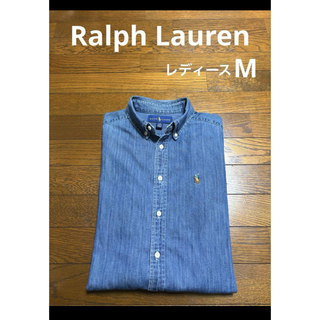 Ralph Lauren - 【大人気 デニムシャツ】 ラルフローレン ボタンダウン シャツ  NO1982