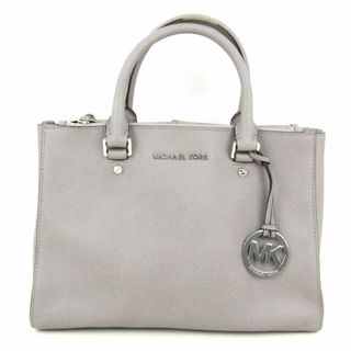 Michael Kors - マイケルコース トートバッグ MK チャーム 鞄 カバン ブランド レディース グレー Michael Kors