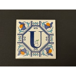 ジブリ(ジブリ)のジブリ　アルファベットタイル　アニメージュとジブリ展　U  となりのトトロ　新品(その他)