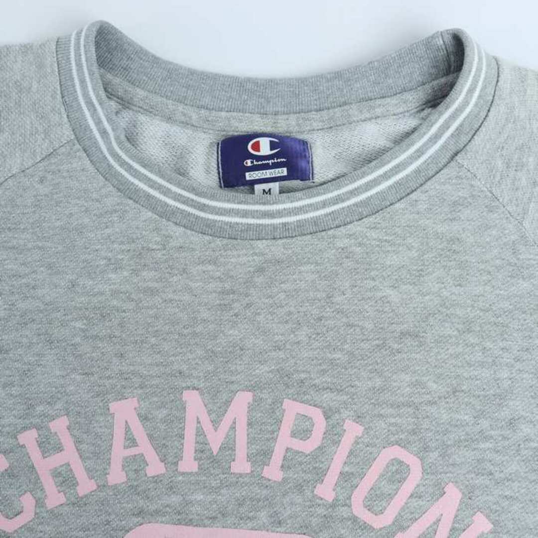 Champion(チャンピオン)のチャンピオン 長袖Ｔシャツ トップス ロゴT ロンT スポーツウエア レディース Mサイズ グレー Champion レディースのトップス(Tシャツ(長袖/七分))の商品写真