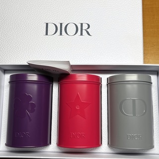 Dior - Dior ディオール ノベルティ キャニスターセット コーヒー 紅茶保存容器 
