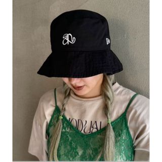 アメリヴィンテージ(Ameri VINTAGE)のNEWERA × AMERI BASIC LOGO BUCKETHAT(その他)