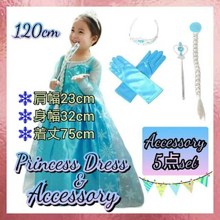 エルサ ドレス プリンセス アナ雪 ディズニー 誕生日 仮装 ハロウィン 衣装(ドレス/フォーマル)