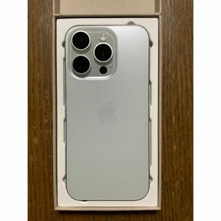 アップル(Apple)の【AppleCare＋】iPhone15 Pro 128GB ホワイトチタニウム(スマートフォン本体)