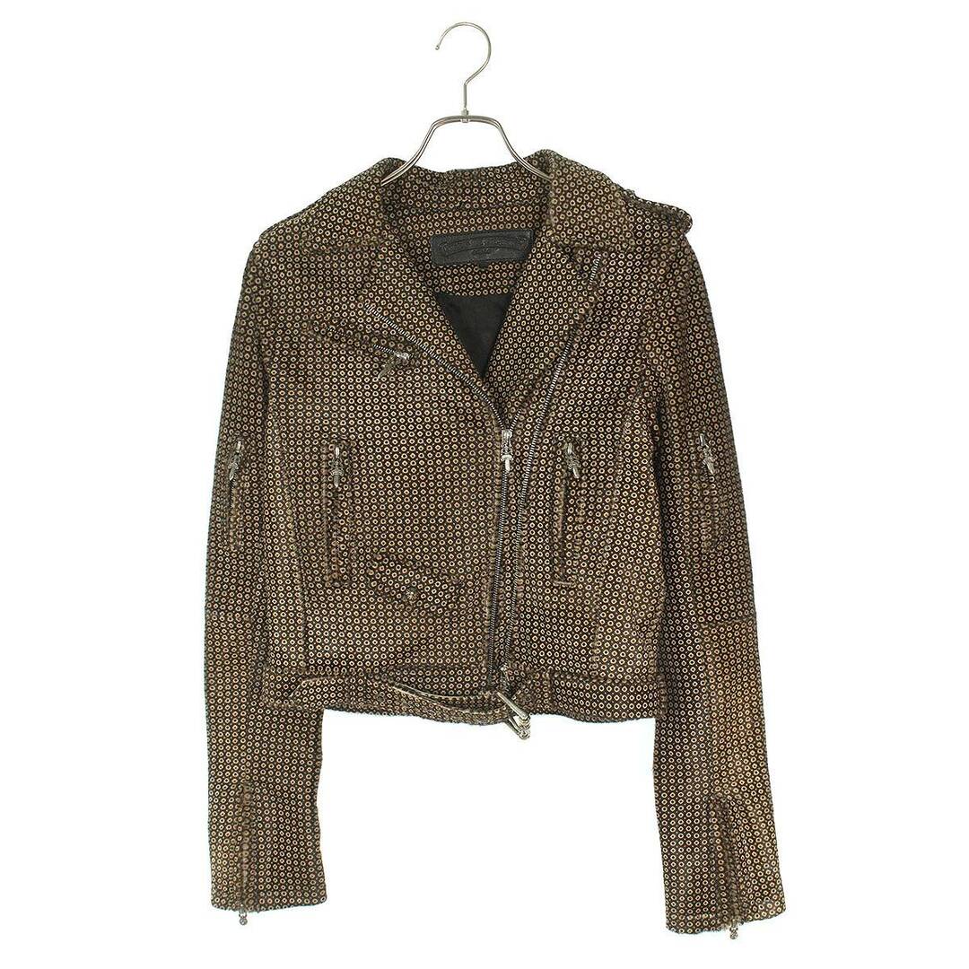 Chrome Hearts - クロムハーツ JJ DEAN/JJディーン ダブルジップハラコ Chrome Hearts - クロムハーツ JJ DEAN/JJディーン ダブルジップハラコ