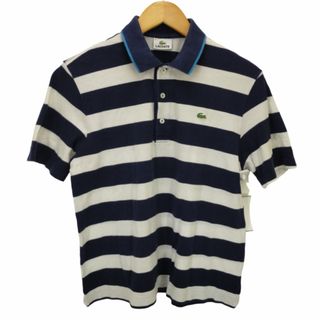 ラコステ(LACOSTE)のLACOSTE(ラコステ) ボーダーポロシャツ メンズ トップス ポロシャツ(ポロシャツ)