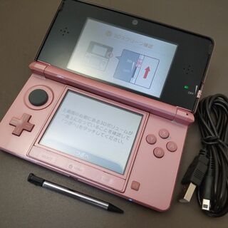 ニンテンドー3DS - 安心の整備済み！◆任天堂3DS 中古本体◆ミスティピンク◆98