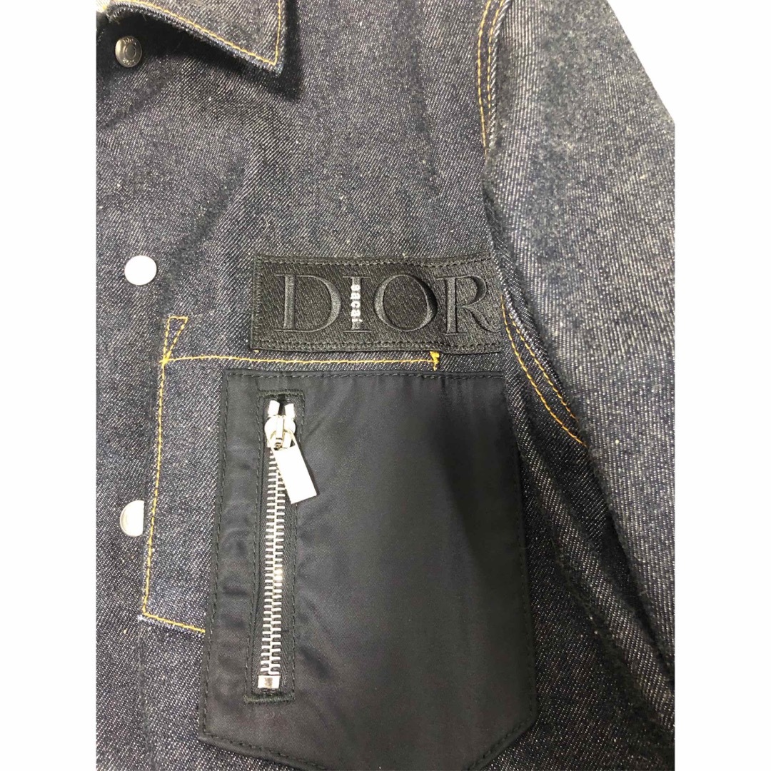 Dior(ディオール)のDior x Sacai Over Shirt Low Cotton Denim メンズのジャケット/アウター(Gジャン/デニムジャケット)の商品写真
