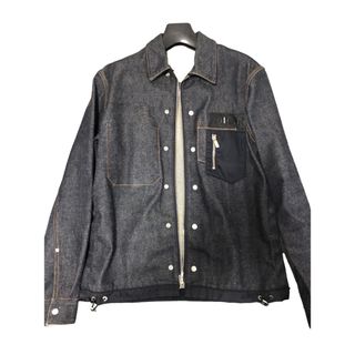 ディオール(Dior)のDior x Sacai Over Shirt Low Cotton Denim(Gジャン/デニムジャケット)