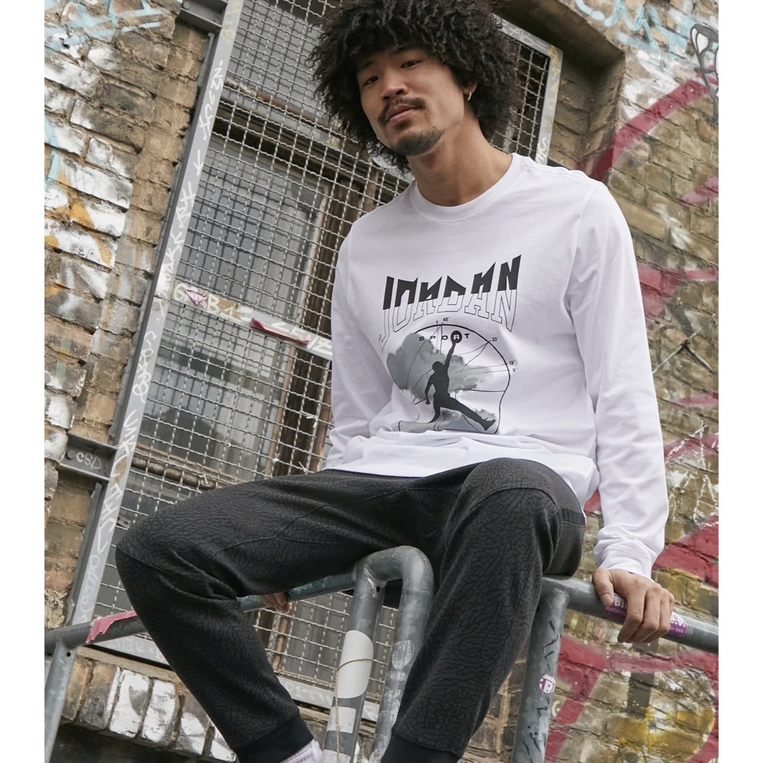 NIKE - 2XL 新品 Tシャツ ロンT 長袖 JORDAN NIKE 白 NIKE - 2XL 新品 Tシャツ ロンT 長袖 JORDAN NIKE 白