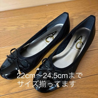 新品未使用　neue ar he ac ローファー ブラック22〜24.5cm(ローファー/革靴)