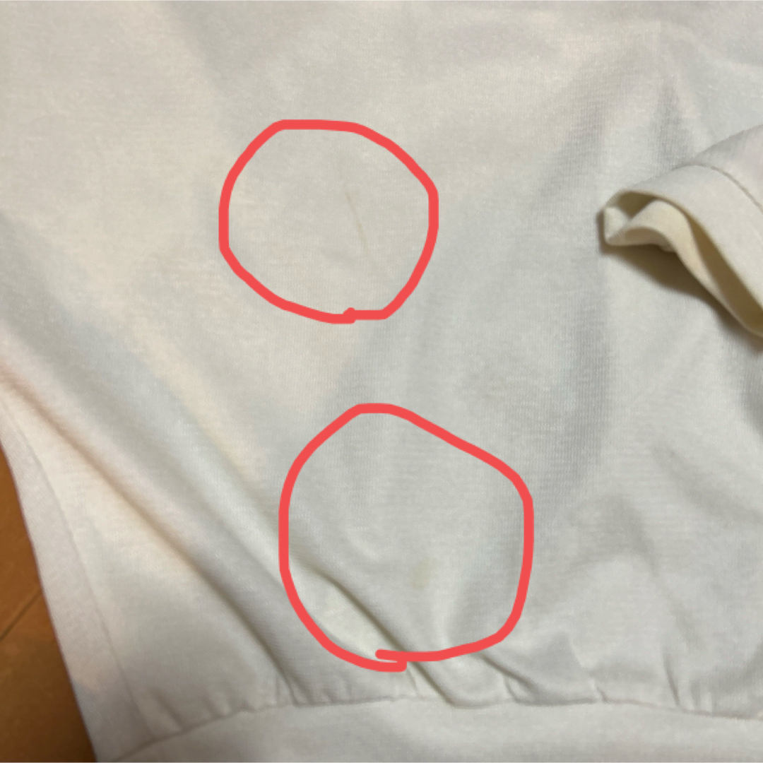 KBF(ケービーエフ)のKBFレディース　Tシャツ　※汚れあり  レディースのトップス(Tシャツ(半袖/袖なし))の商品写真
