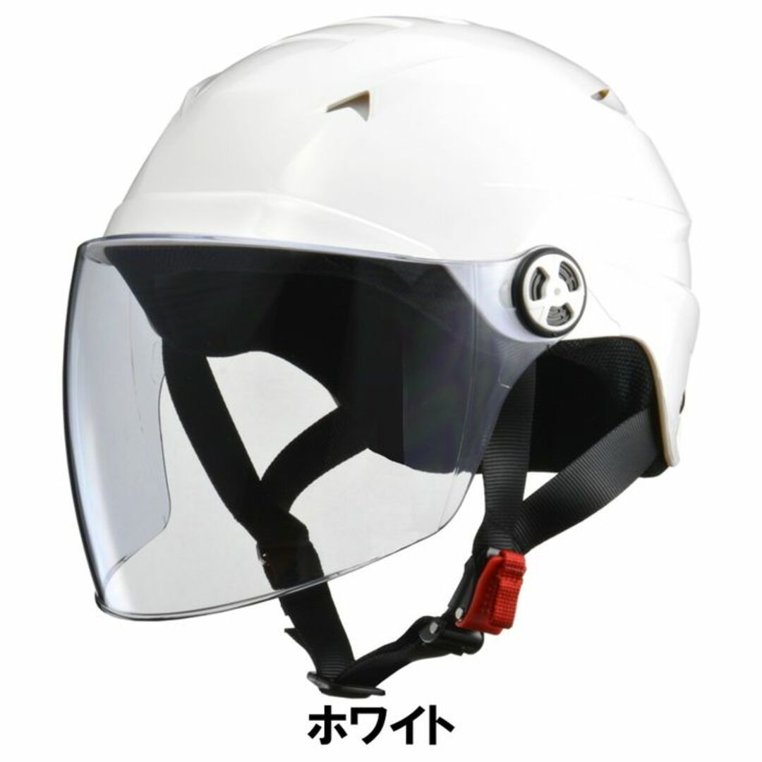 ★PSC認証★ ヘルメット バイク ハーフ 57-60cm ブラック 他カラー有 自動車/バイクのバイク(ヘルメット/シールド)の商品写真