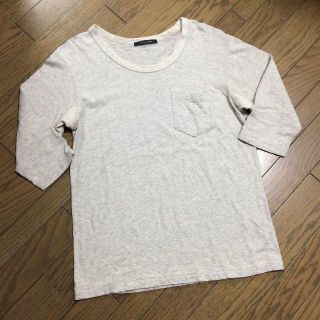 アーバンリサーチ(URBAN RESEARCH)の美品URBAN RESEARCH DOORS 霜降りポケット付きカットソー(Tシャツ/カットソー(七分/長袖))