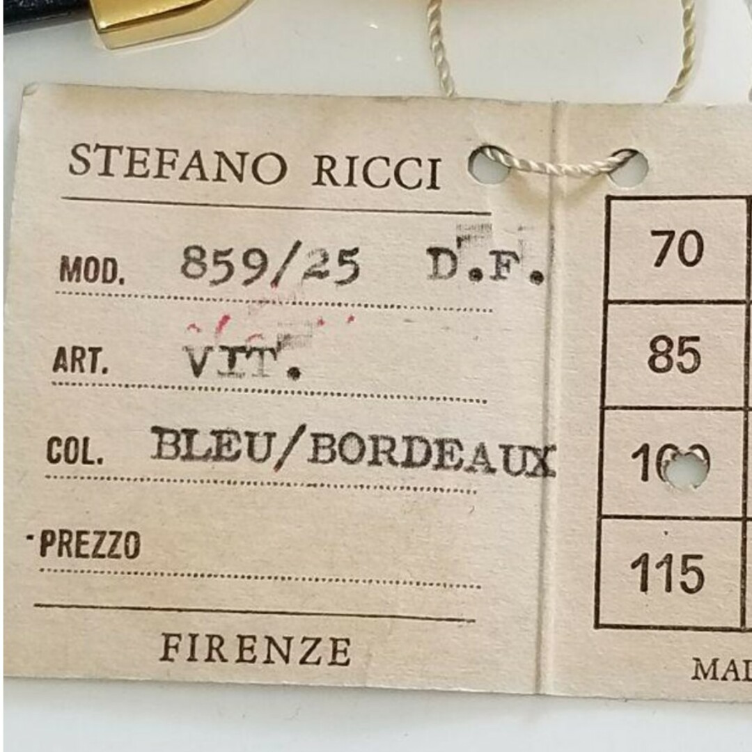 ステファノリッチ ユニセックス ハンドメイドベルト メンズのファッション小物(ベルト)の商品写真