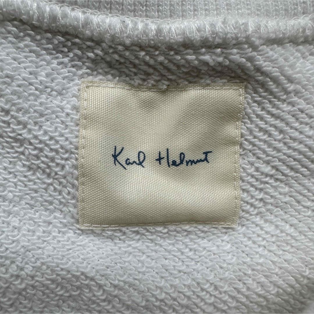 Karl Helmut(カールヘルム)の【Karl Helmut】カールヘルム M スウェット トレーナー ホワイト メンズのトップス(スウェット)の商品写真