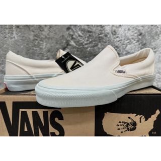  未使用品 90's  VANS SLIP ON MADE in USA 27(スニーカー)