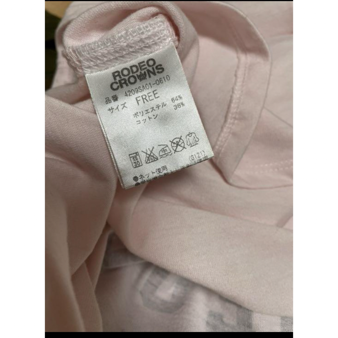 RODEO CROWNS(ロデオクラウンズ)の【ロデオクラウンズ】Tシャツ レディースのトップス(Tシャツ(半袖/袖なし))の商品写真