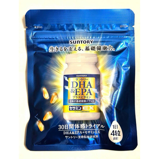 サントリー(サントリー)の【新品未開封】サントリー DHA EPA SUNTORY セサミンEX 1袋(その他)
