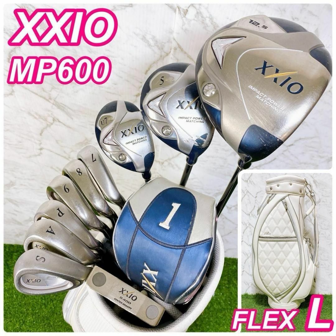 XXIO ゼクシオ 6代目 MP600 3代目 レディースゴルフセット スポーツ/アウトドアのゴルフ(クラブ)の商品写真