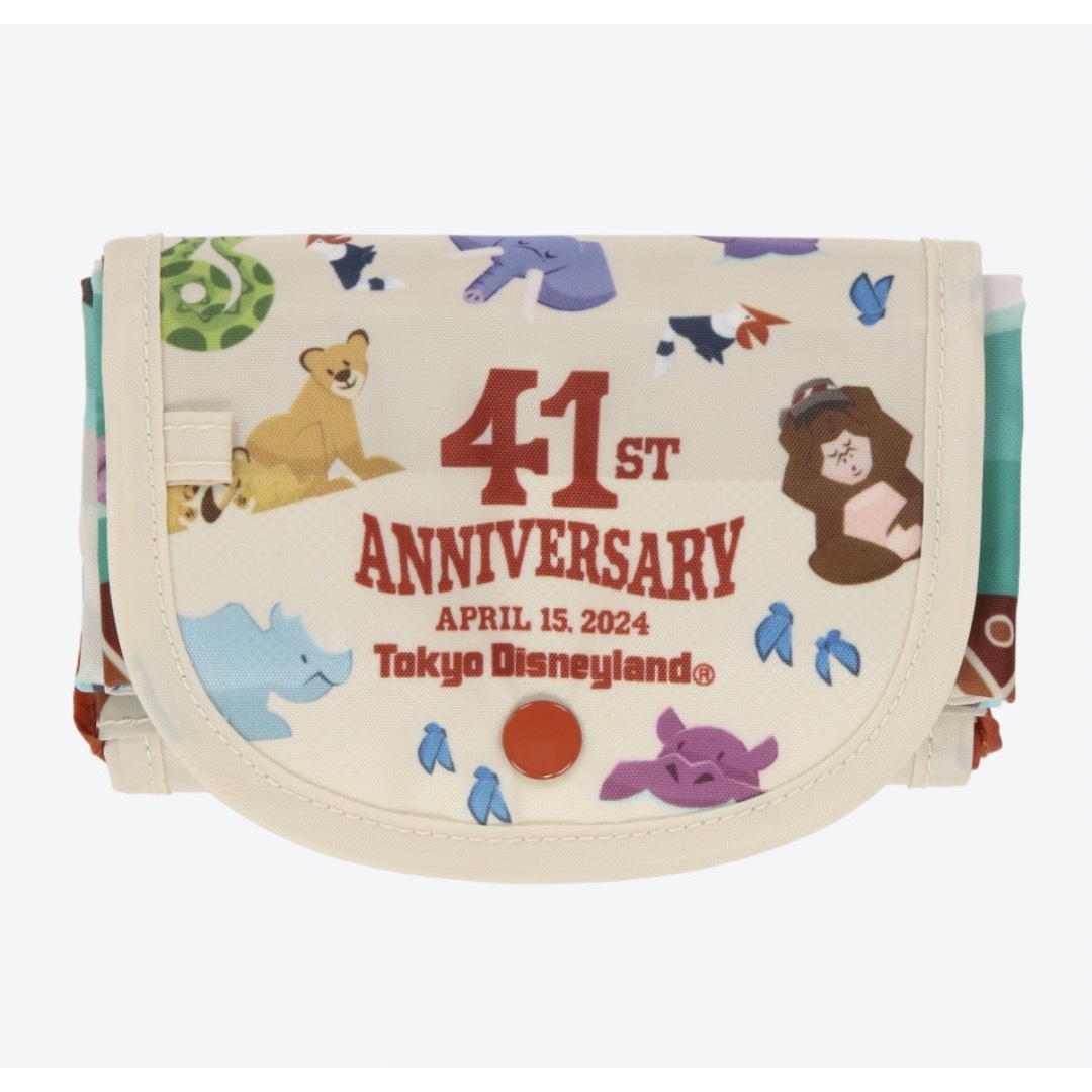 Disney(ディズニー)のディズニー　41周年　ショッピングバッグ　エコバッグ レディースのバッグ(エコバッグ)の商品写真