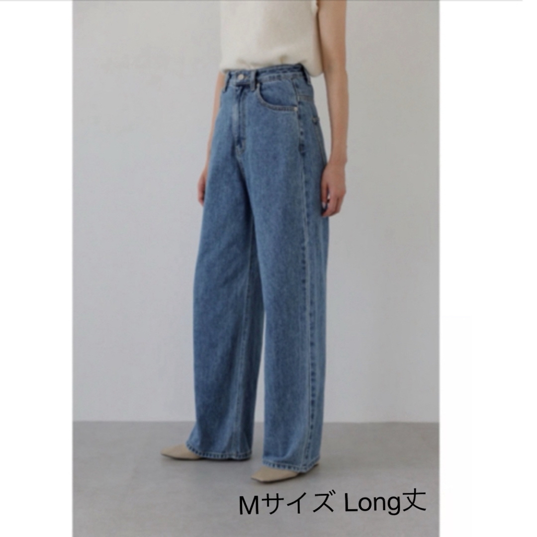 na.e ナエ Wide Loose Jeans _Deep Blue レディースのパンツ(デニム/ジーンズ)の商品写真