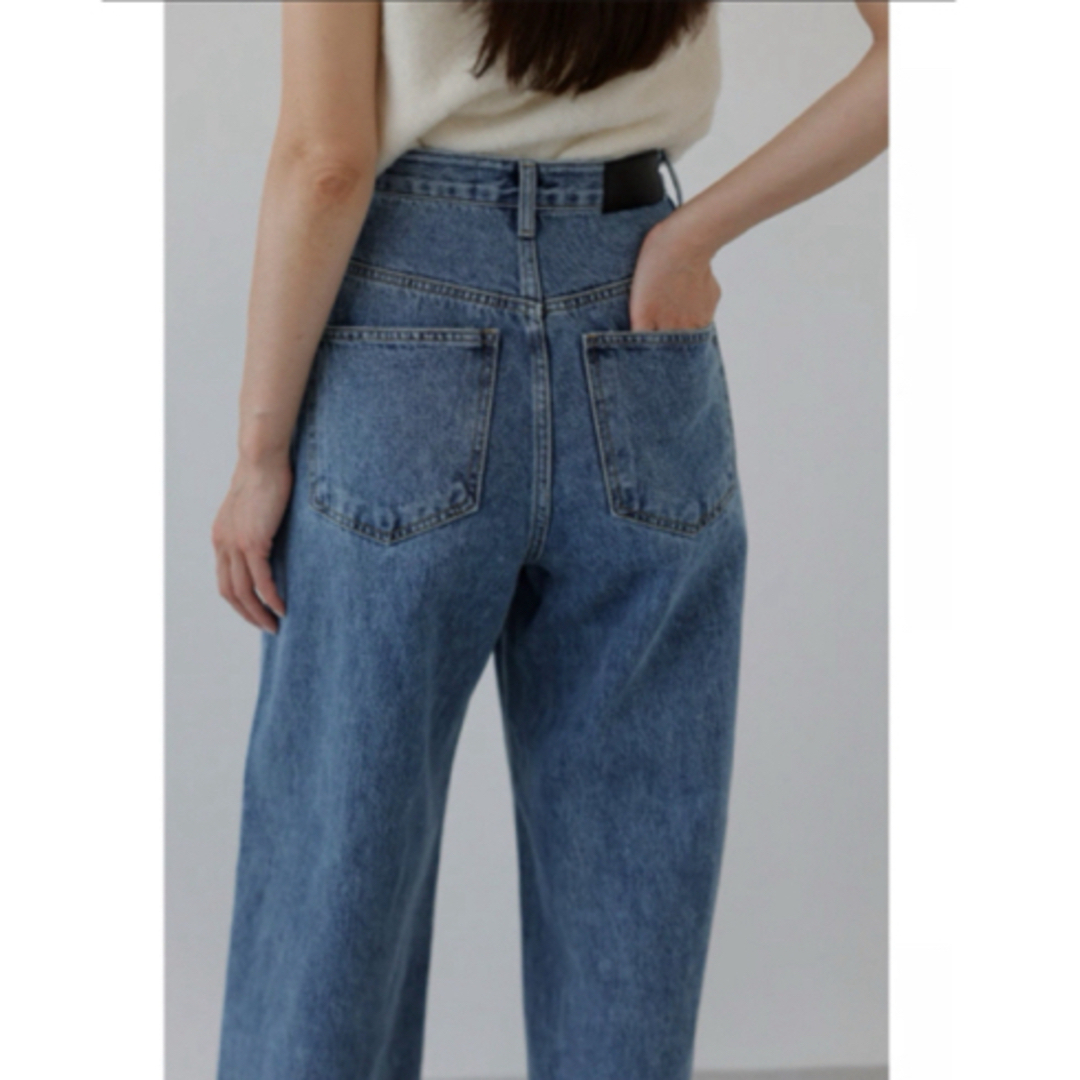na.e ナエ Wide Loose Jeans _Deep Blue レディースのパンツ(デニム/ジーンズ)の商品写真