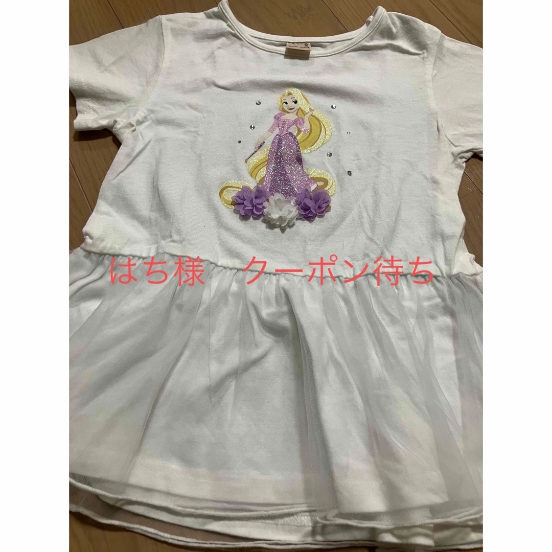 petit main(プティマイン)の130㎝　プティマイン　ラプンツェルTシャツ キッズ/ベビー/マタニティのキッズ服女の子用(90cm~)(Tシャツ/カットソー)の商品写真