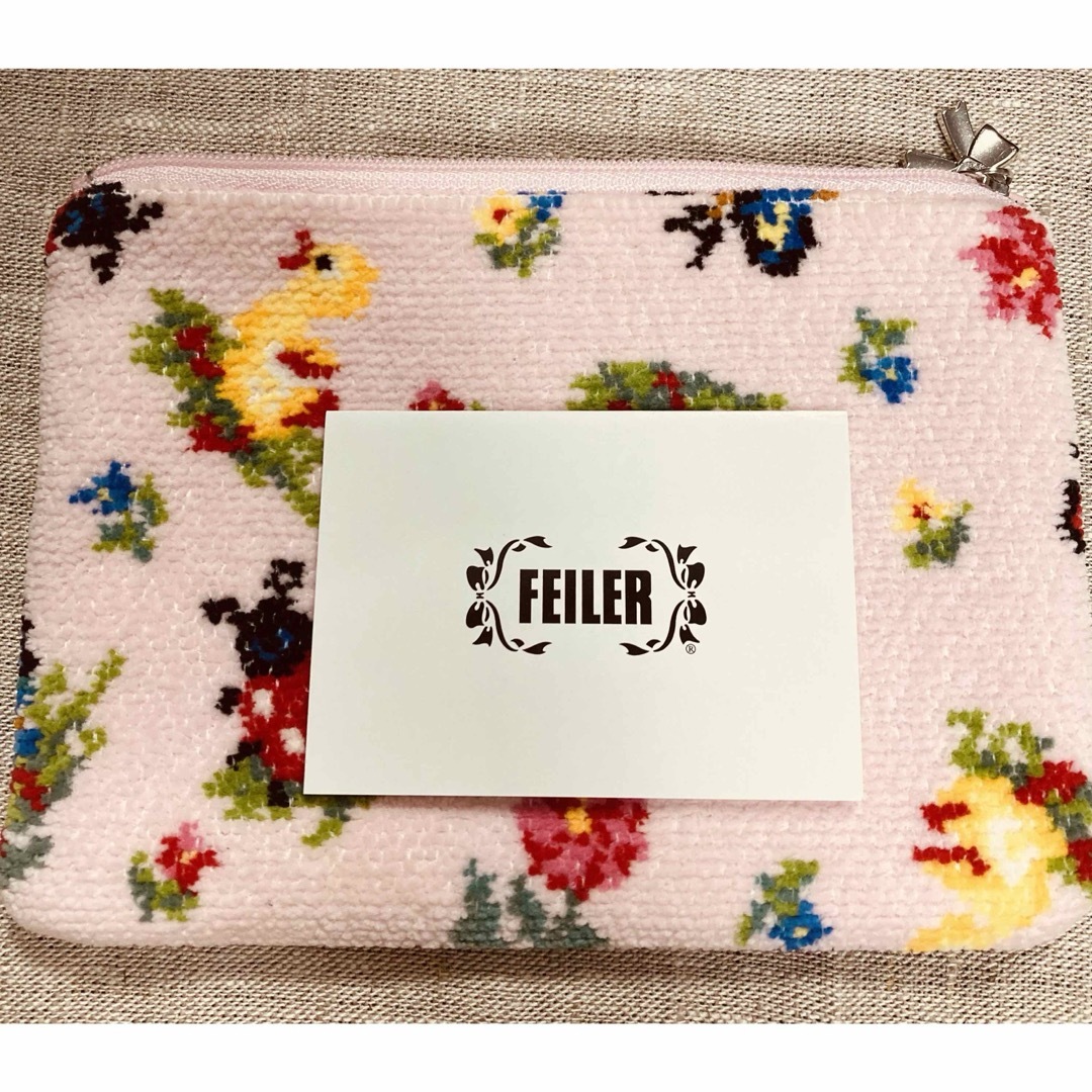 FEILER(フェイラー)の新品　フェイラー   ハイジ　ポーチ　フラットポーチ レディースのファッション小物(ポーチ)の商品写真