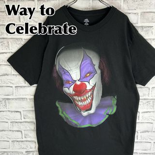 Way to Celebrate ハロウィン ピエロ クラウン Tシャツ 半袖(Tシャツ/カットソー(半袖/袖なし))