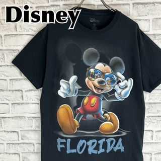 ディズニー(Disney)のDisney ディズニー グラサンミッキー フロリダ Tシャツ 半袖 輸入品(Tシャツ/カットソー(半袖/袖なし))