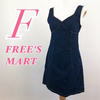 FREE'S MART - フリーズマート　ワンピース　F　インディゴブルー　デニム　きれいめカジュアル　綿