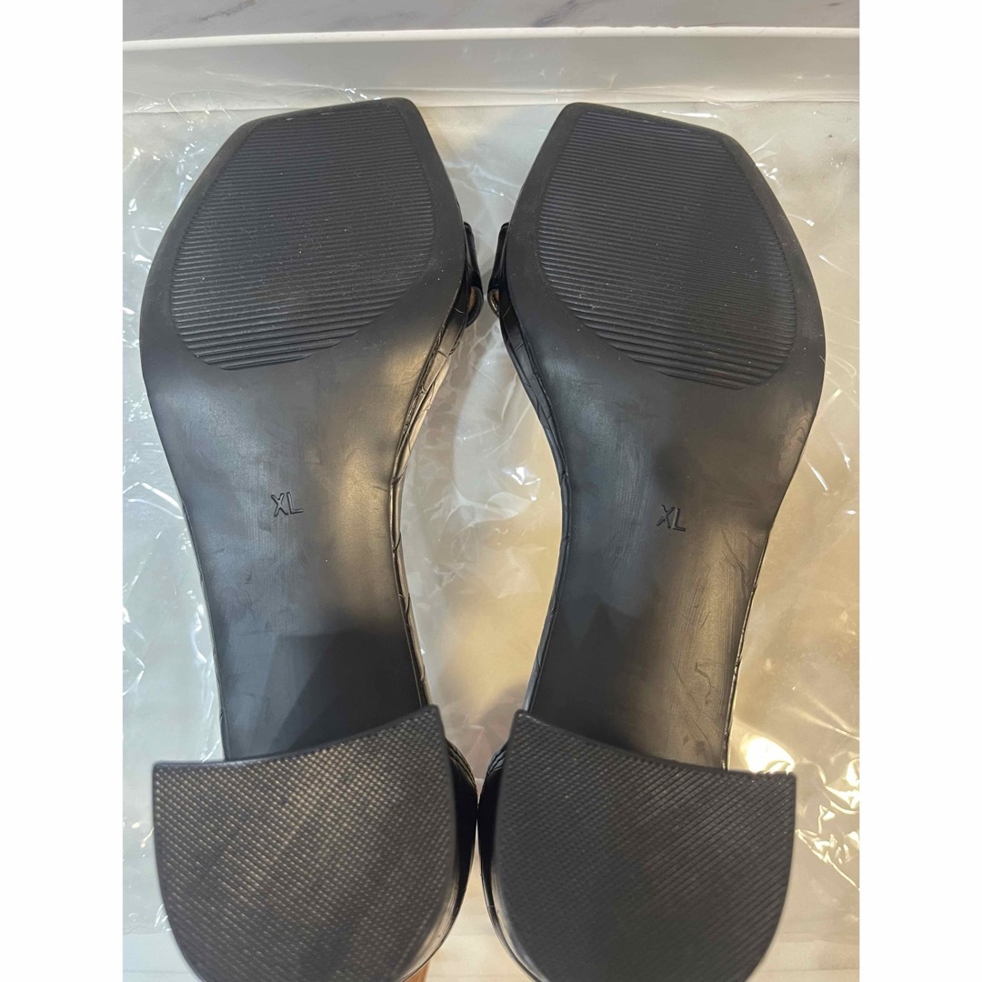 GU(ジーユー)のGU ストラップサンダル　ブラック レディースの靴/シューズ(サンダル)の商品写真