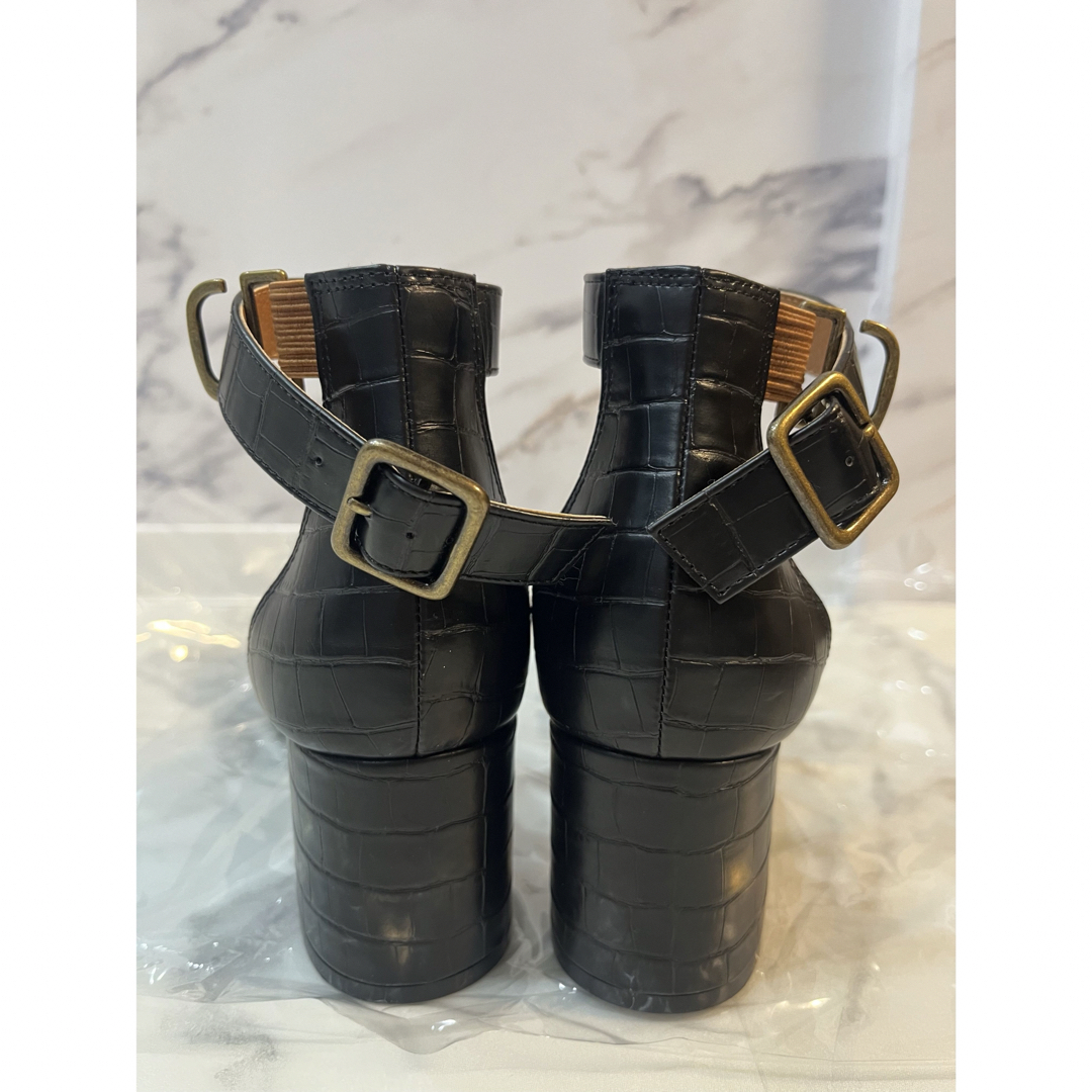GU(ジーユー)のGU ストラップサンダル　ブラック レディースの靴/シューズ(サンダル)の商品写真