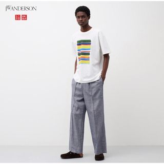 ユニクロ(UNIQLO)のユニクロ　jwanderson リネンブレンドイージーパンツ(その他)